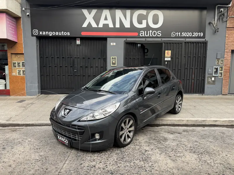 Foto Peugeot 207 GTi 5P usado (2010) color Gris financiado en cuotas(anticipo $5.200)