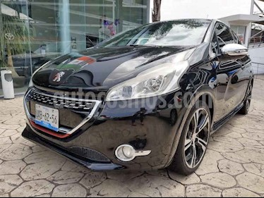 foto Peugeot 208 1.6L Féline 3P NAV usado (2014) color Negro precio $165,000