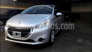 Peugeot 208 Allure 1.5 NAV usado (2016) color Gris Claro precio $460.000
