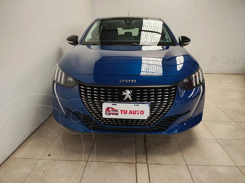 Foto Peugeot 208 Feline 1.6 Tiptronic usado (2021) color Azul Oscuro precio $22.500.000