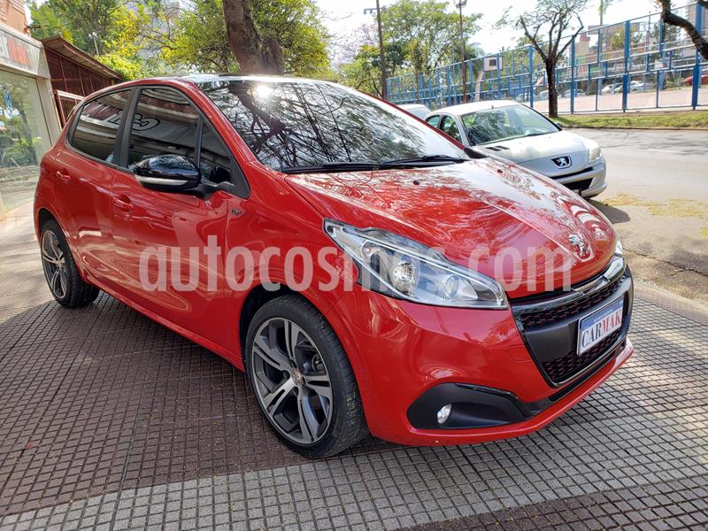 Peugeot 208 GT 1.6 THP usado (2017) color Rojo precio $1.270.000