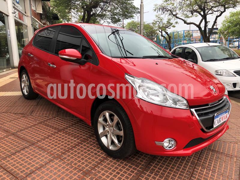 foto Peugeot 208 Allure 1.5 usado (2014) color Rojo precio $1.149.990