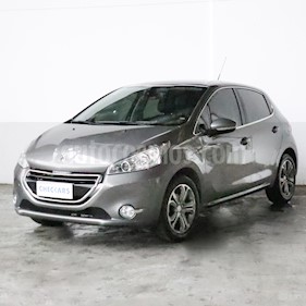 Peugeot 208 Feline 1.6 Pack Cuir usado (2015) color Gris precio $690.000