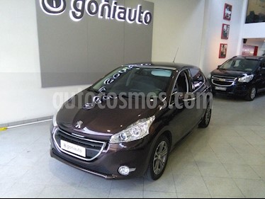 Peugeot 208 - usado (2014) color Marron precio $575.000
