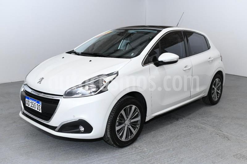 Peugeot 208 Feline 1.6 usado (2018) color Blanco precio $1.450.000