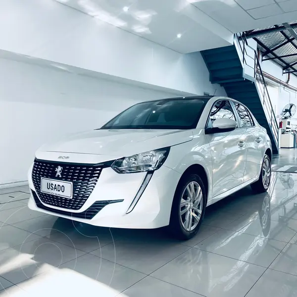 Foto Peugeot 208 Active 1.6 usado (2021) color Blanco precio $19.900.000