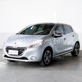 Peugeot 208 Feline 1.6 Pack Cuir usado (2014) color Gris precio $625.000
