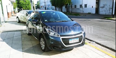 Peugeot 208 Active 1.6 usado (2017) color Azul precio $380.000
