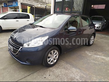 Peugeot 208 Active 1.5 usado (2014) color Azul Bourrasque precio $550.000