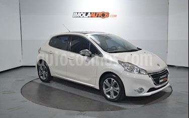 foto Peugeot 208 Feline 1.6 Pack Cuir usado (2013) color Blanco Nacré precio $520.000