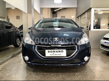 Peugeot 208 Allure 1.6 usado (2016) color Azul Bourrasque precio $780.000