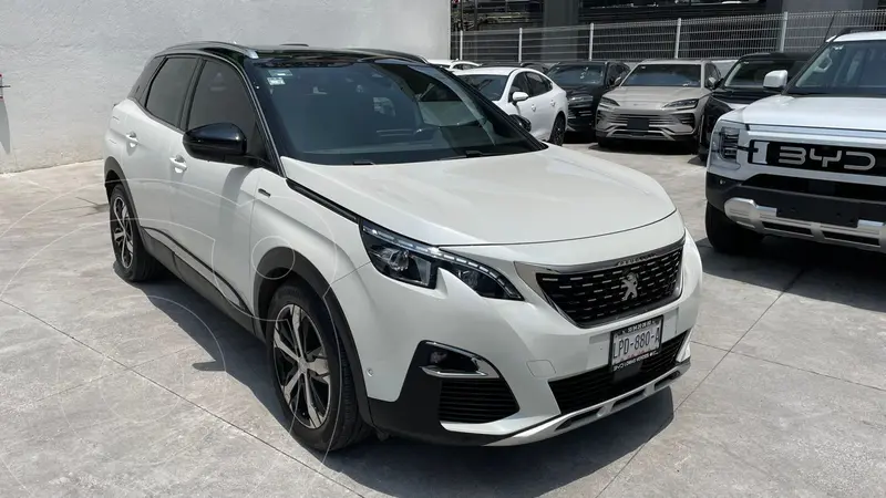 Foto Peugeot 3008 GT Line 1.6 THP usado (2019) color Blanco financiado en mensualidades(enganche $121,638 mensualidades desde $5,226)