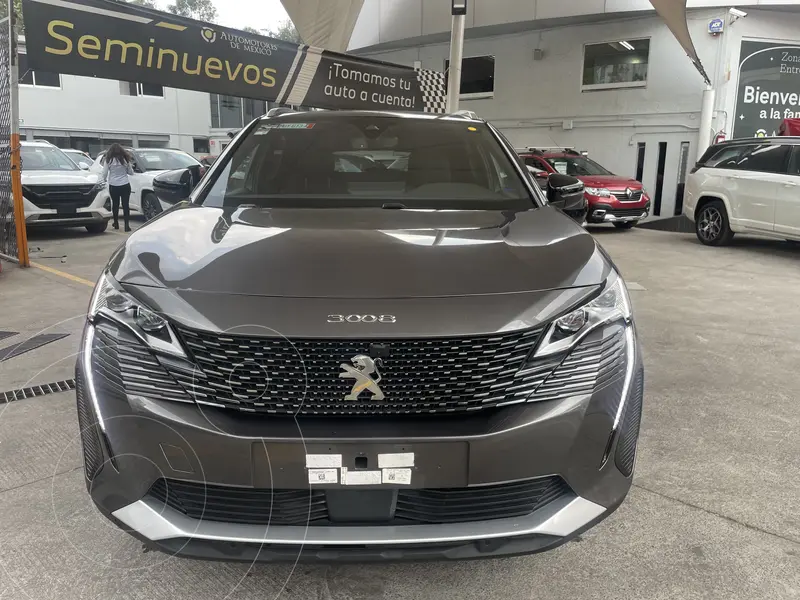 Foto Peugeot 3008 1.6L GT 6vel usado (2024) color Gris Platinium financiado en mensualidades(enganche $106,000 mensualidades desde $12,522)