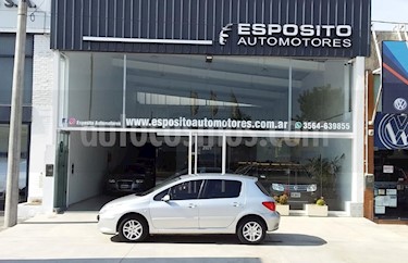 Peugeot 307 5P 1.6 XS usado (2012) color Gris Claro precio $385.000