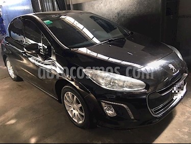 Peugeot 308 5Ptas. 1.6 16v Allure GPS (115cv) usado (2014) color Negro precio $670.000