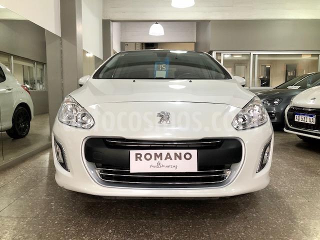 Peugeot 308 Allure NAV 2014/5 usado (2015) color Blanco Banquise precio $920.000