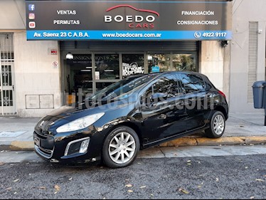 Peugeot 308 5Ptas. 1.6 16v Allure GPS (115cv) usado (2014) color Negro precio $639.900