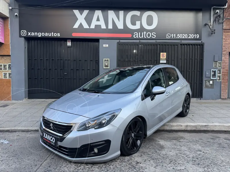 Foto Peugeot 308 Feline THP usado (2016) color Gris financiado en cuotas(anticipo $5.800.000)
