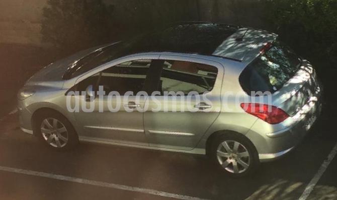 Peugeot 308 Premium 1.6L usado (2008) color Gris precio $3.900.000
