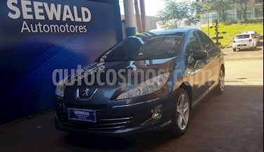 Peugeot 408 - usado (2013) color Gris precio $625.000