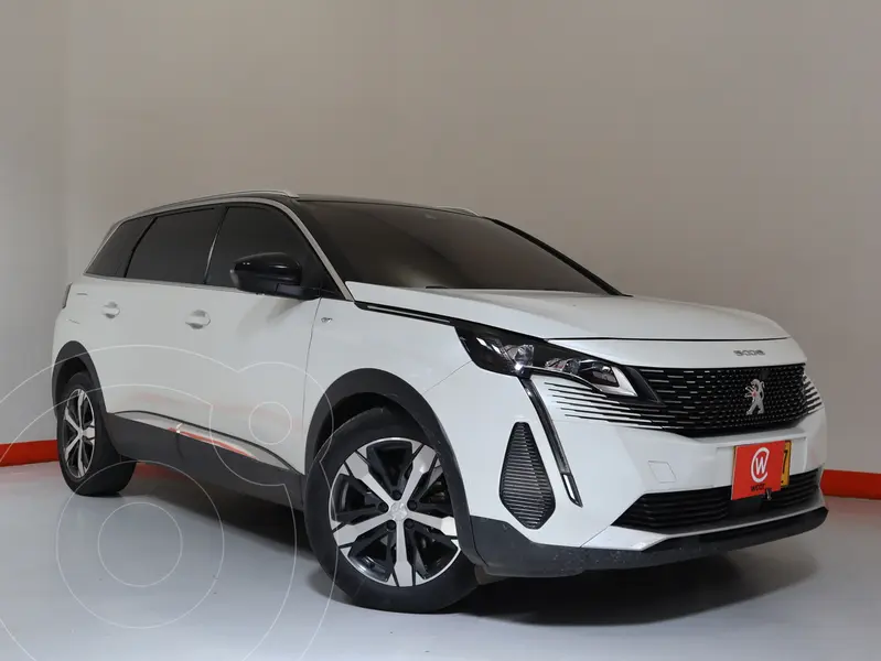 Foto Peugeot 5008 2.0L GT-Line HDi Aut usado (2021) color Blanco financiado en cuotas(cuota inicial $5.000.000 cuotas desde $2.000.000)