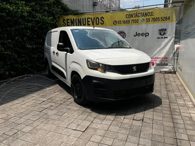 Foto Peugeot Partner 1.6L usado (2021) color Blanco financiado en mensualidades(enganche $108,262 mensualidades desde $4,651)