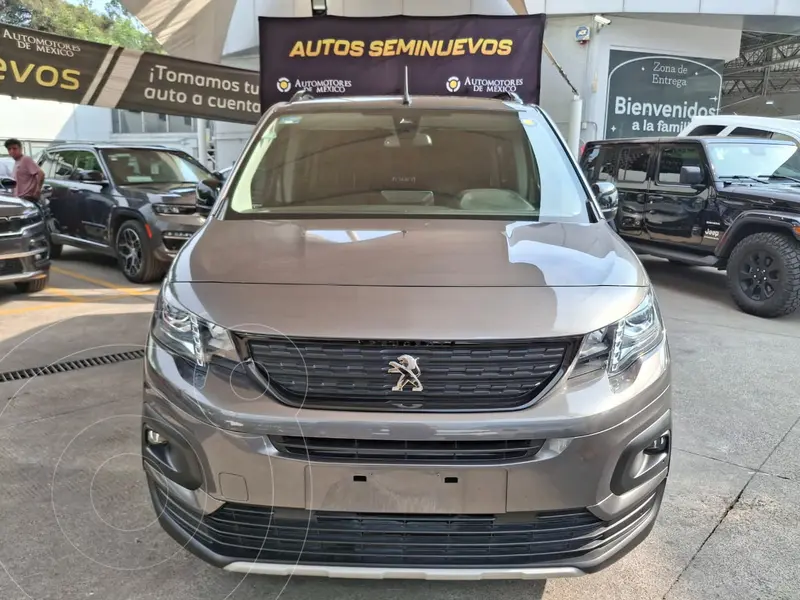 Foto Peugeot Rifter GT Puretech usado (2023) color Gris Artemis financiado en mensualidades(enganche $78,000 mensualidades desde $9,386)