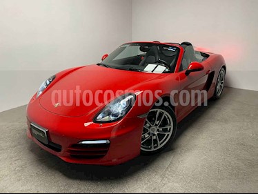 Porsche Boxster 2.7L PDK usado (2014) color Rojo precio $845,000