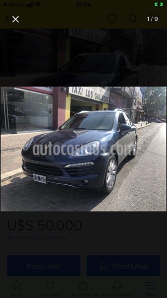 Porsche Cayenne 3.0L V6 Aut usado (2015) color Azul Marino precio u$s42.000