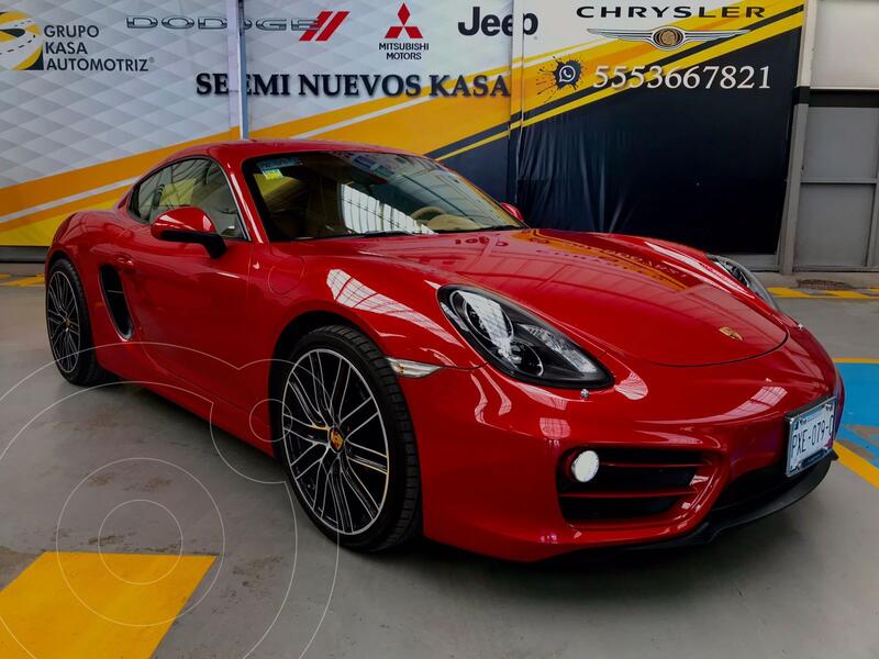 Foto Porsche Cayman 2.7L PDK usado (2014) color Rojo precio $990,000