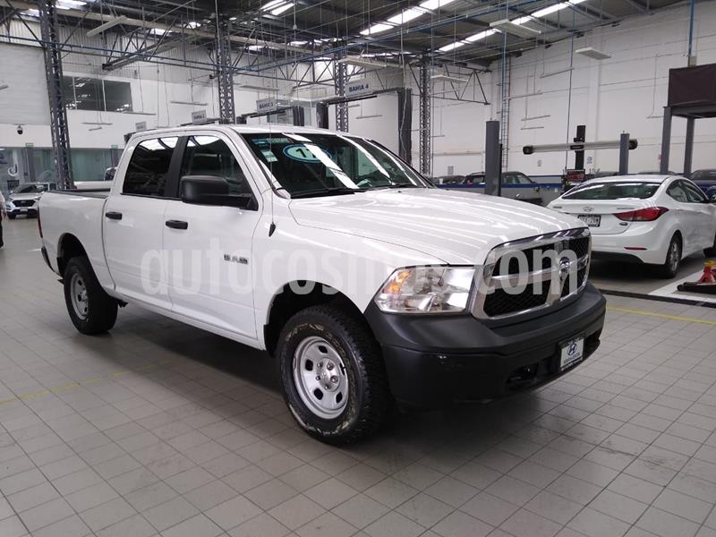 foto RAM RAM SLT 1500 Crew Cab Trabajo 3.6L Aut 8 vel 4x2 usado (2017) color Blanco precio $385,000