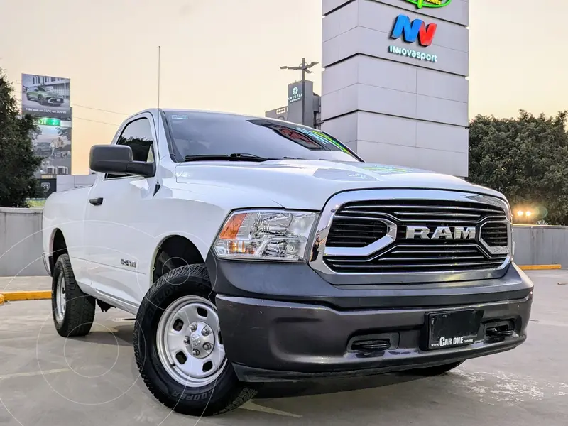 Foto RAM ST 1500 Regular Cab 3.6L 4x4 Aut 8 usado (2020) color Blanco financiado en mensualidades(enganche $166,782 mensualidades desde $7,165)