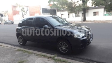 Renault Clio Mio 5P Confort Pack Sat usado (2016) color Negro Nacre precio $420.000