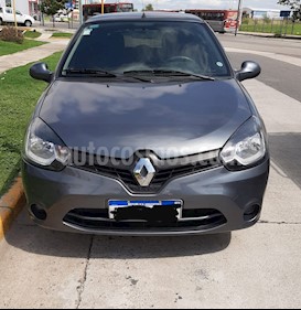 foto Renault Clio Mío 3P Confort Pack usado (2016) color Gris Cuarzo precio $350.000