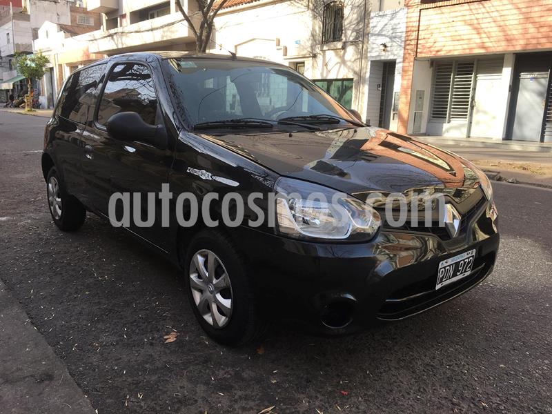 Renault Clio 3P 1.2 Pack I usado (2015) color Negro precio $465.000