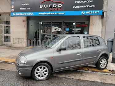 Renault Clio rt 1.6 5p usado (2000) color Gris precio $205.000