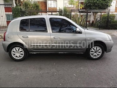 Renault Clio 4P 1.6 Tric Authentique usado (2009) color Gris precio $129.000