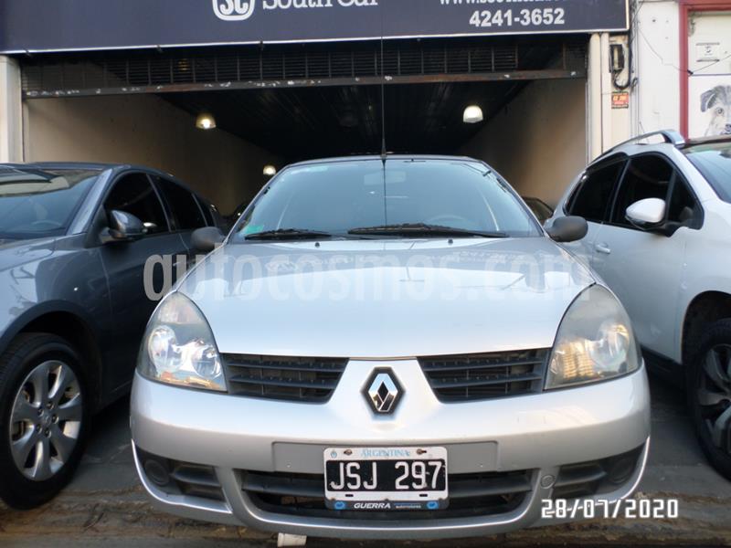 Renault Clio 5P 1.2 Bic Authentique Pack usado (2011) color Gris Claro precio $360.000