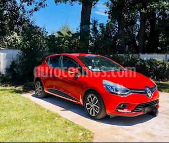 Renault Clio 1.2 Expression Color Rojo usado (2017) color Rojo Fuego precio $6.750.000