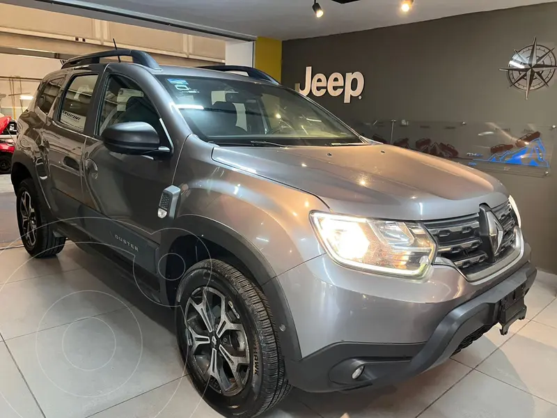 Foto Renault Duster Iconic Aut usado (2024) color plateado financiado en mensualidades(enganche $120,802 mensualidades desde $5,190)