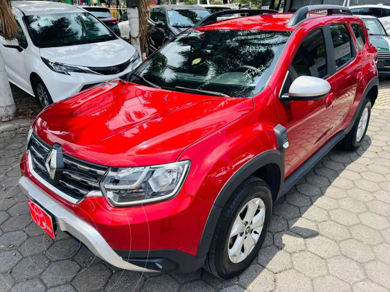 Foto Renault Duster Iconic Aut usado (2024) color Rojo financiado en mensualidades(enganche $82,506 mensualidades desde $7,328)