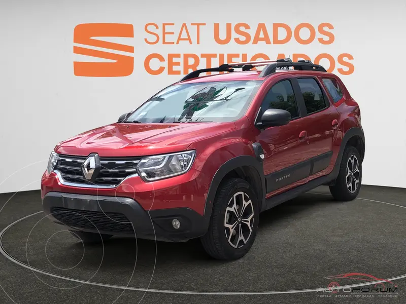 Foto Renault Duster Iconic Aut usado (2024) color Rojo financiado en mensualidades(enganche $100,798 mensualidades desde $8,830)