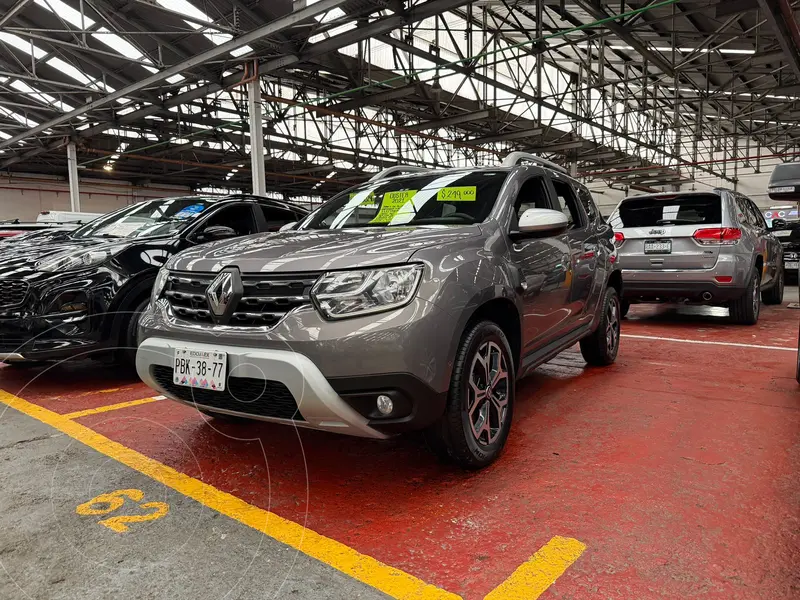 Foto Renault Duster Connect Aut usado (2021) color Gris Estrella financiado en mensualidades(enganche $62,000 mensualidades desde $5,600)