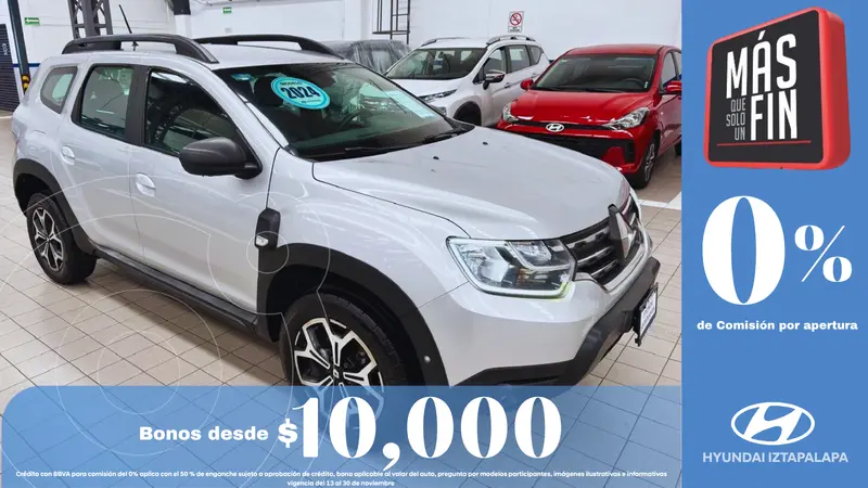 Foto Renault Duster Iconic Aut usado (2024) color plateado precio $289,900