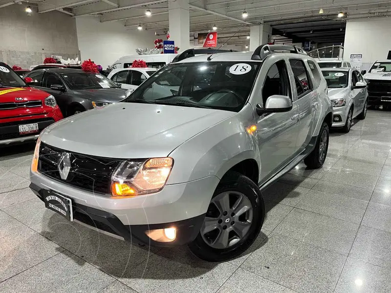 Foto Renault Duster Intens Aut usado (2018) color Plata financiado en mensualidades(enganche $57,198 mensualidades desde $4,376)