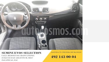 Renault Fluence 4p Expression L4/2.0 Aut usado (2017) color Plata precio $195,000