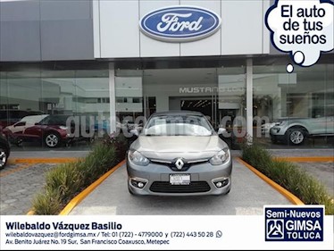 foto Renault Fluence Dynamique CVT usado (2017) color Gris precio $189,000