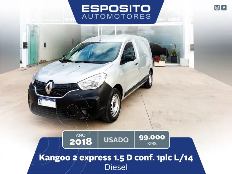 2018 Renault Kangoo KANGOO.EX L/18 1.5 DCI CONFORT