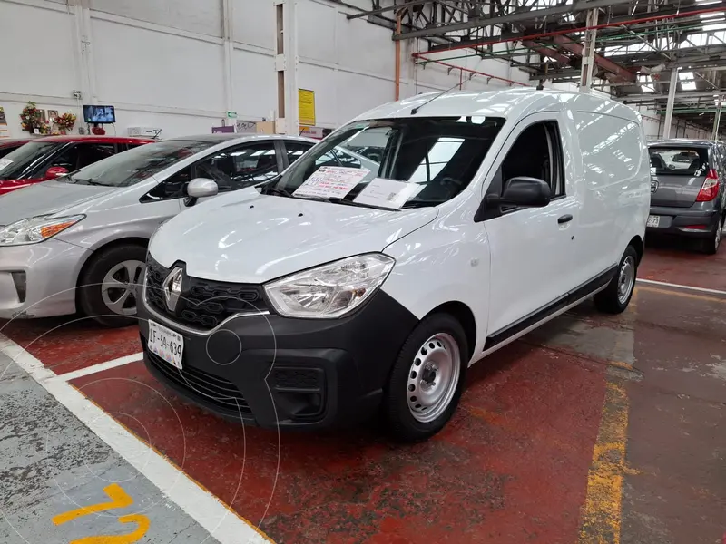 Foto Renault Kangoo Intens usado (2021) color Blanco financiado en mensualidades(enganche $60,000 mensualidades desde $4,850)
