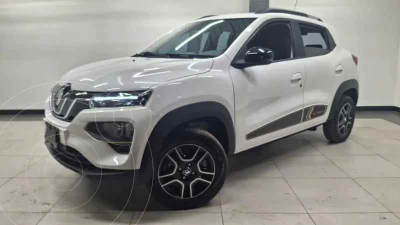 Foto Renault Kwid E-Tech Electrico usado (2024) color Blanco financiado en mensualidades(enganche $66,000 mensualidades desde $6,511)